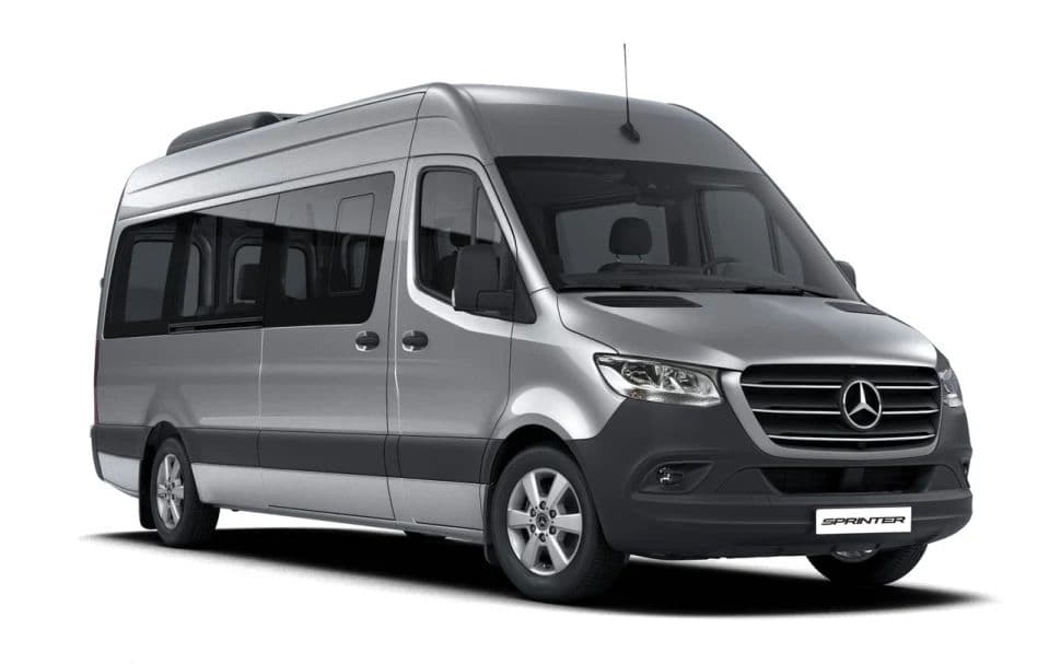 Van para transporte coletivo